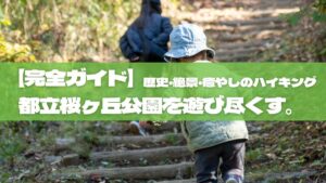 【完全ガイド】都立桜ヶ丘公園を遊び尽くす。歴史・絶景・癒やしのハイキングコース