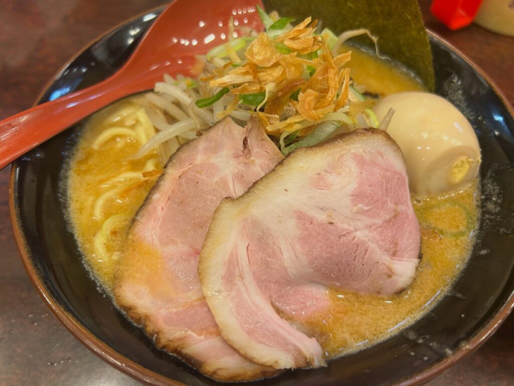 信玄みそ_半熟味玉ラーメン